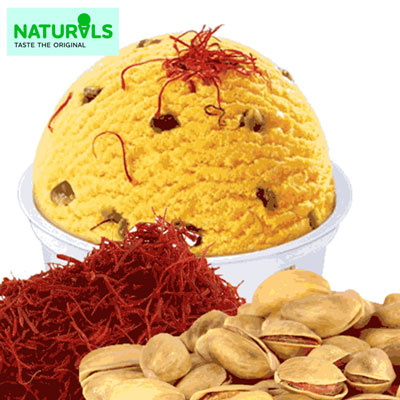 "KESAR PISTHA Ice Cream (500gms) - Naturals - Click here to View more details about this Product